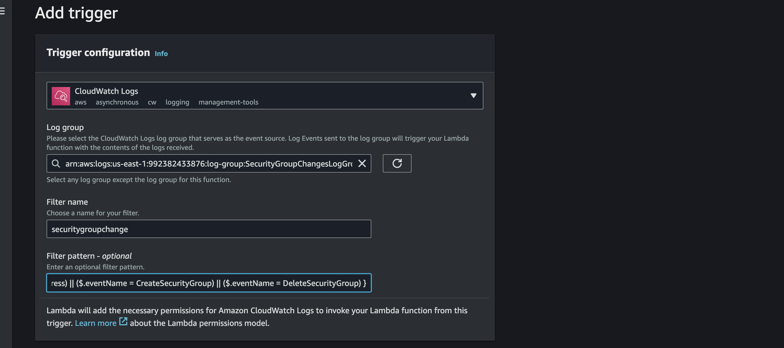 Lambda Function Setup Guide for Security Group Event Notifications in ...