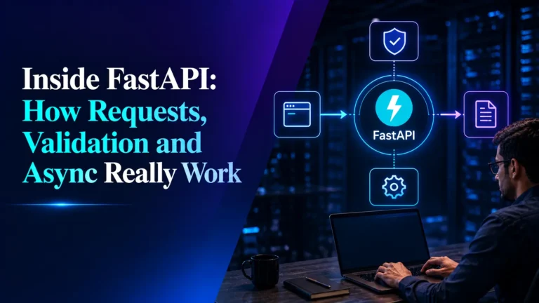 Inside FastAPI How Requests, Validation and Async Really Work