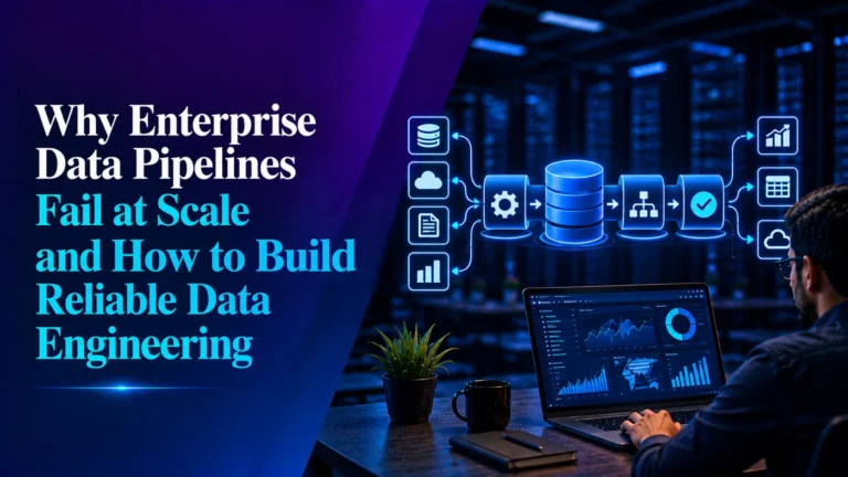 Why Enterprise Data Pipelines Fail at Scale and How to Build Reliable Data Engineering